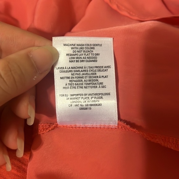 Anthropologie Postmark West End Peplum Tunic Tee Size M - Picture 6 of 6